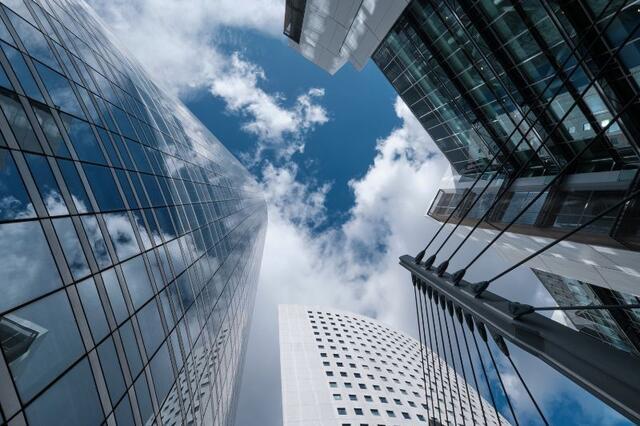 commercial office buildings